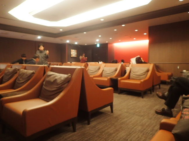 サクララウンジ奥の方のスペース。