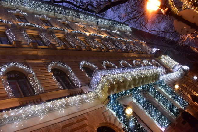 建物もライトアップされてとてもきれい。