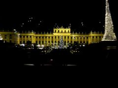 ウィーンに入り、先ず迎えてくれたのが
シェーンブルン宮殿。
ライトアップされていて綺麗でした。