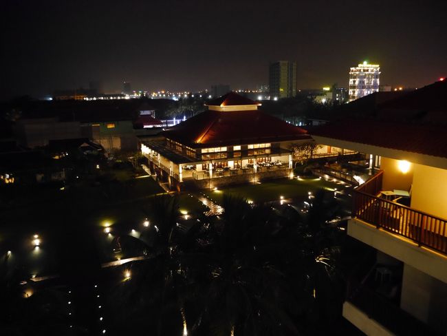 客室棟の５Ｆエレベーターホールから。<br />最後の夜を満喫して、４日目が終了(*^^*)<br /><br />最後までお読み下さり、ありがとうございました。<br />ぼちぼち５日目をアップしますので、見つけたら、ご訪問ください。<br />