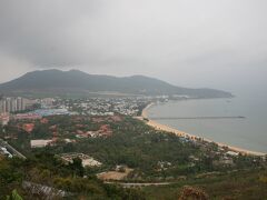 鹿回頭風景区から眺めた風景。