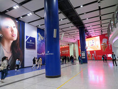 空港を出て25分で終点の香港駅に着きました。ここはMRTの中環駅が隣接しているので乗り換えるのですが、ここは地下道を延々と歩きます。重い荷物を背負っているので少々堪えます。
因みに、エアポートエクスプレスからMRTへは香港駅ではなく空港の次の駅、青衣駅で乗り換えたほうが料金も安く乗り換えも歩かずに済むらしいです。時間に余裕がある時にはその方法を試してみたいものです。

さて中環駅でMRTに乗り換えるのですが、私は4年前に仕事で1ヶ月ほど香港に駐在したのですが、当時の記憶はリセットされていてさっぱり思い出せず、駅で路線図を調べたり乗り場を探したりとまるで初めてのように行動することになりました。この時のために当時のオクトパスカードを持参していましたが、こちらも有効期限切れで使用できず、窓口で再有効化の処理をしてもらったりとずいぶん時間を使ってしまいました。しかしオクトパスカードには残高が十分あって今回新たにチャージをする必要がなかったのは嬉しかったです。
