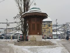 バシュチャルシヤ広場のセビリ（水飲み場）