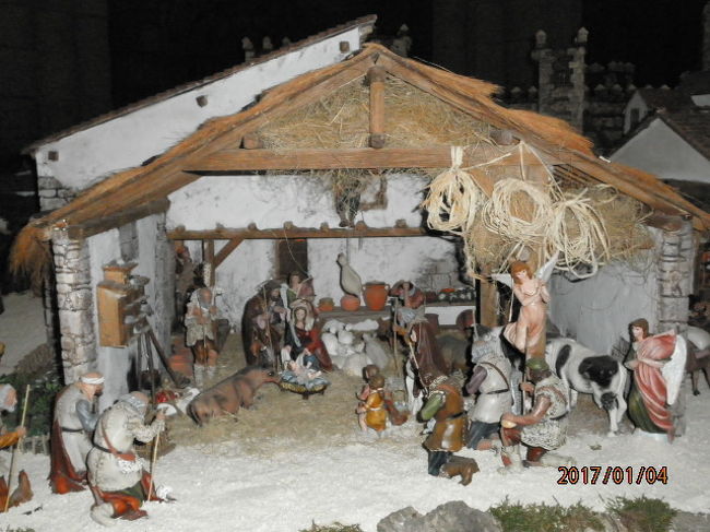 大聖堂の中にあったクリスマスの『プレゼビオ』