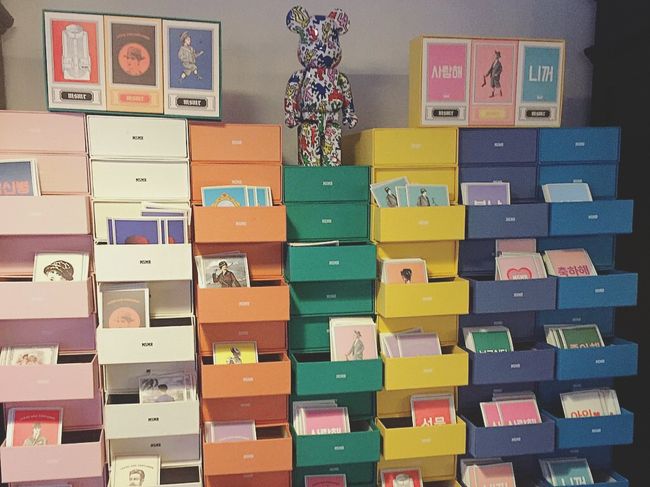 明洞で両替やお買い物して、その後は行きたかった梨泰院の靴下屋さんＭＳＭＲへ。<br />