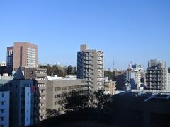 右に椿山荘、東京スカイツリー。