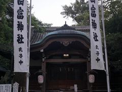 ●八百富神社＠竹島

そして、これが八百富神社の拝殿です。
日本七弁財天のひとつで、開運・安産・縁結びの神を祀っています。