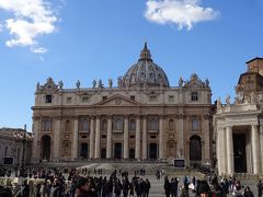 サンピエトロ大聖堂は、広場から建物だけ見て後にしました。