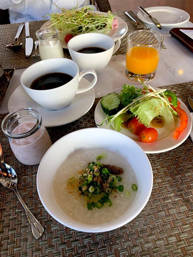 前の旅行記<br />【No.5】https://4travel.jp/travelogue/11444136<br /><br /><br />7日目、チェンマイの朝です。<br />朝食はお粥を頂きました。