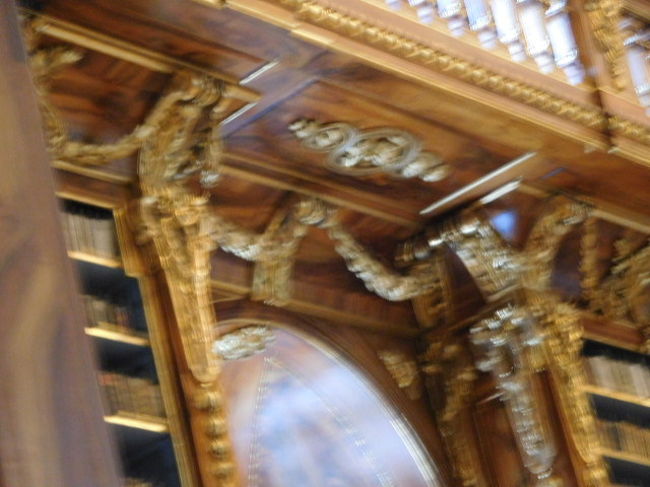 金色の装飾<br />さすが映画のロケ地になっただけある。