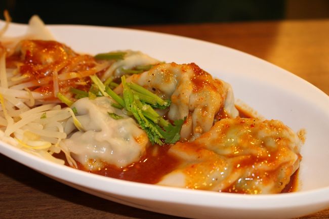 友達はこれ、水餃子。辛かった( ﾟДﾟ)<br /><br />この後翌朝のお粥屋さんを見つけ、またまたホテルに戻り、さて次は…(*'▽')