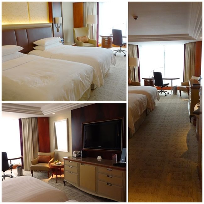 残念ながら、宿泊代を少しケチったのでハーバービューサイドではありませんでしたが、部屋は広く快適に過ごすことが出来ました。セブンイレブンは２分、百貨店は、隣り、地下鉄入り口はホテル前と至便でした。