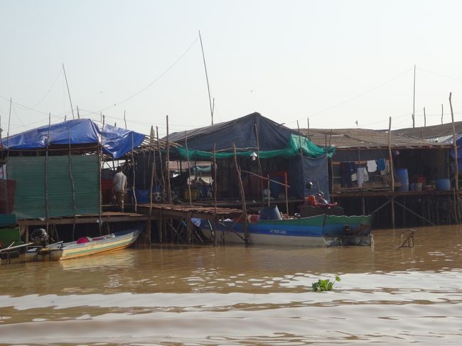 家に船を横付け