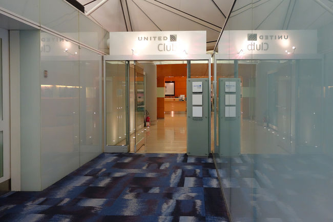 スターアライアンスラウンジ入口。