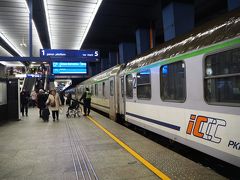 （列車）Poznan Glowny 12:57 → Warszawa Centralna 17:06

ポズナンからワルシャワに戻ってきた。