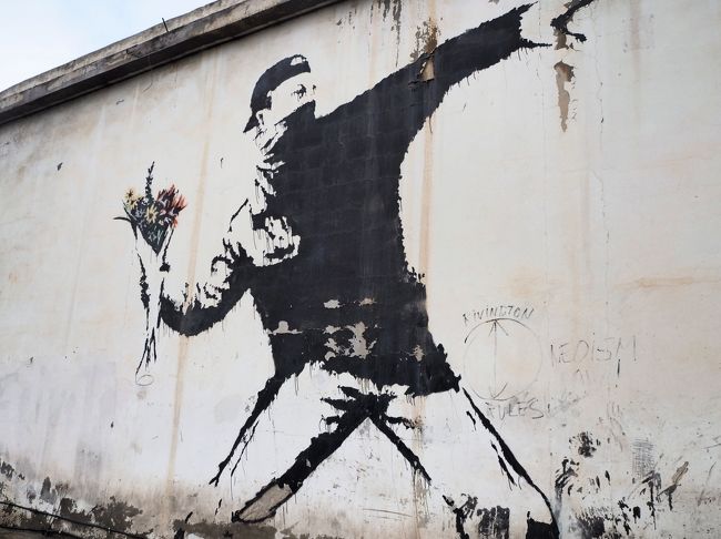 ポーランド＆イスラエル一人旅10*・゜・*ベツレヘムにあるバンクシー