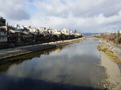 穏やかな鴨川