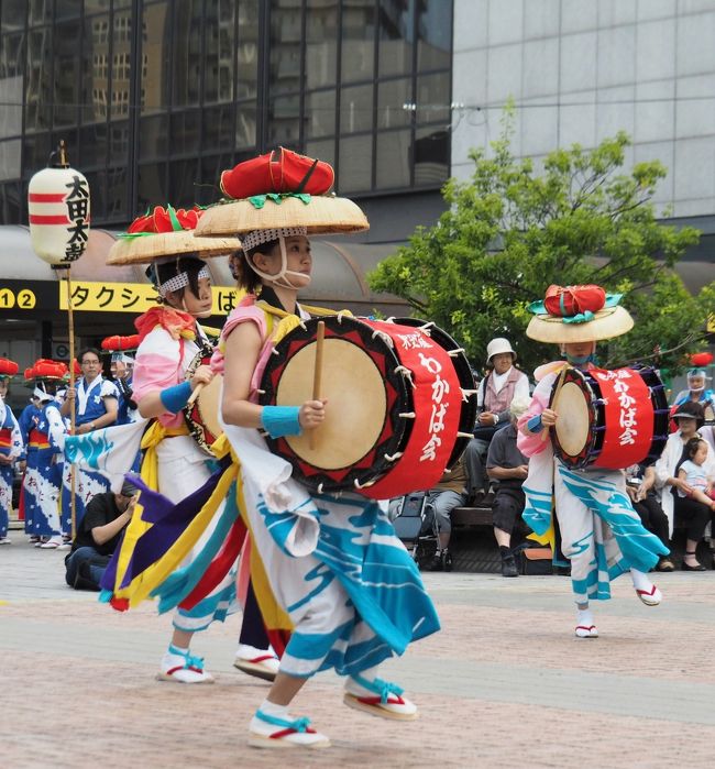 盛岡さんさ踊り ２０１８年 ☆ミスさんさ踊りと、伝統さんさ競演会