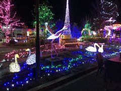 道の駅なのですが、すごいイルミネーションでびっくりしました！