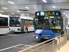普天間市場前から那覇バスターミナルまで、今回のラストコース。
途中、渋滞にも遭うが、それほどの遅れもなく到着。16:35分。
ちなみに、区間利用者が多く、普天間以遠からの利用者はなかった。