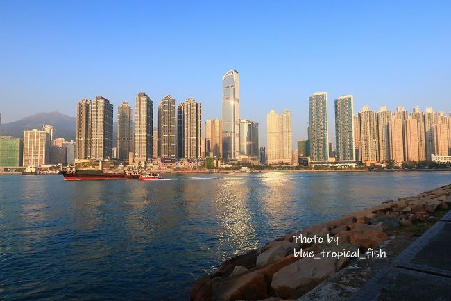 向かいは荃灣です。