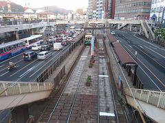 長崎駅前電停から、