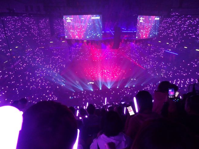 ８時１３分・・・<br />うわー、電気が消えて、始まるみたいだよーーー<br />（お客さんも時間通りに始まるのがわかっているのか、いつものコンサートより、着席率高かった）