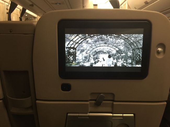 機材も新しく、シートピッチも余裕です。<br />隣も空席でとても良いフライトでした。<br />残念なことは香港までのフライトが１時間ちょっとで短いことです。