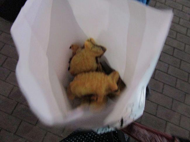 屋台でフナ焼き　2000W