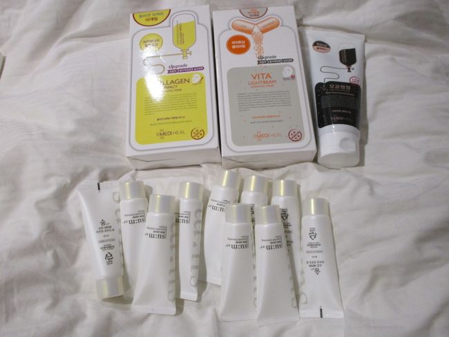 この後もう1度1人でマスクショップへ<br />シートマスク6200W×２<br />スムのクレンジングが3000W×10<br /><br />