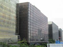 海側から見たホテル、あと数時間でチェックアウトと思うと、寂しかったです。