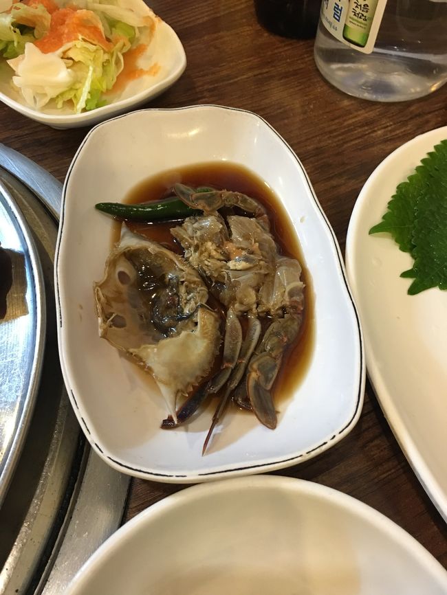 ケジャンもありました。