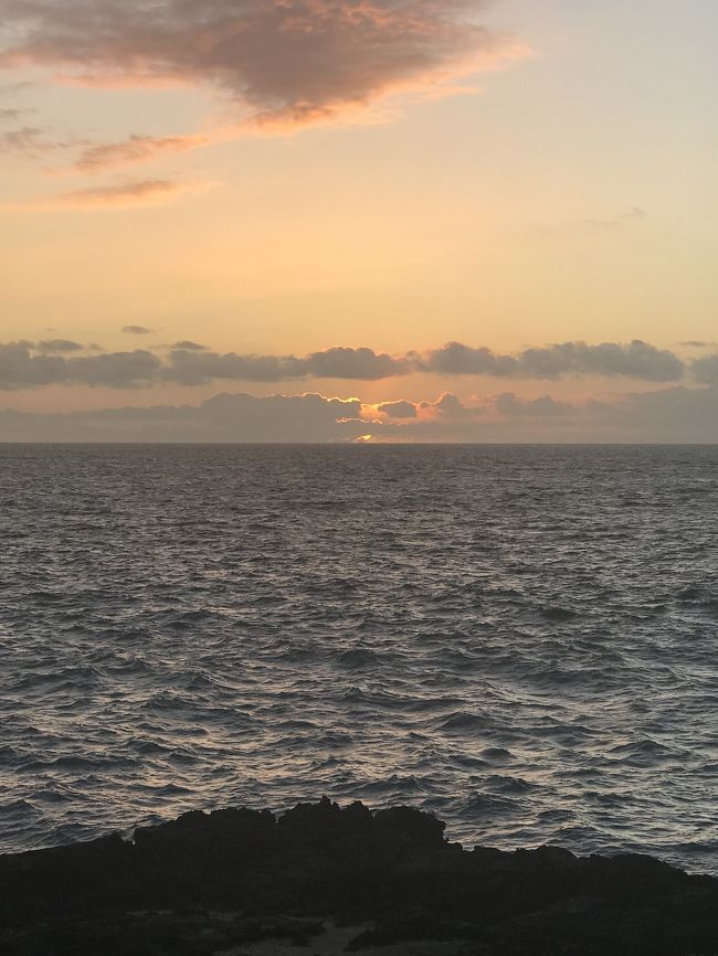 素晴らしい夕日です