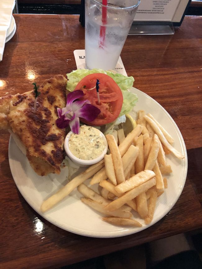 これが雑誌掲載のカラマリサンドイッチ