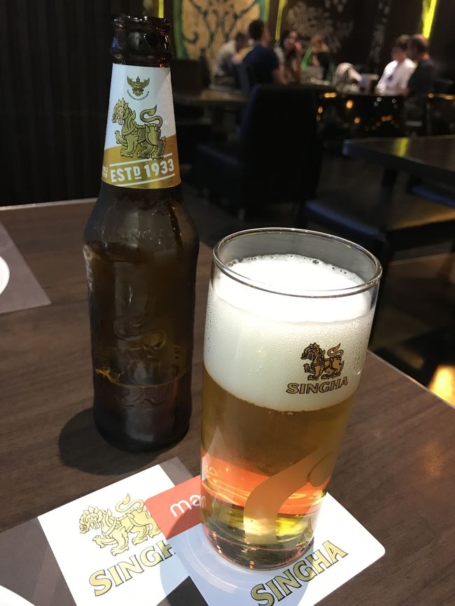 空港内の制限エリアにはマンゴツリーが２店舗あります。Ｅゾーンのお店の方が落ち着いた雰囲気でした。