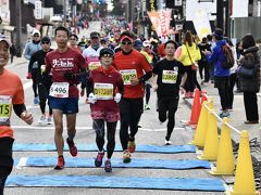 奈良マラソン　フルマラソン40キロ地点