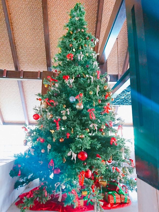 「Fairmont Sanur Beach Bali」<br /><br />New yearシーズンなので立派なツリーが飾ってあります。<br />すごく大きくて素敵だったー。