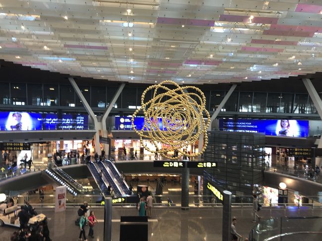 羽田空港からカタール航空で飛行時間12時間<br />ドーハ乗り換えナイロビへ約6時間の飛行<br /><br />