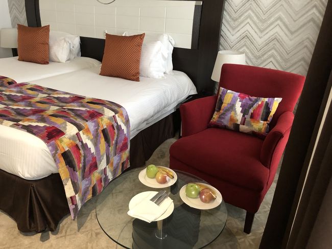 飛行時間合計18時間、移動時間も含め丸一日の疲れを取るために、パナリホテル泊