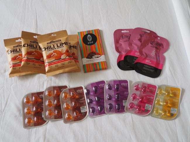 夕食用のサラダと、あとまたお土産を買い込みます。<br />Chili limeのカシューナッツが本当におすすめ！