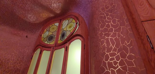 バトリョさん家は水をイメージしたとても曲線的で変わった作り。<br /><br />色使いも独特で見る人を魅了するが、実際に住むとなるとどうなんだろう（汗）