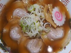 喜多方風のチャーシューメン。会津若松駅の側のラーメン屋で