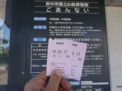 府中市郷土の森博物館へは大人200円の入場料を払って唯一の出入口から入館
（博物館建物内に入らなくても敷地に入るだけで有料です）