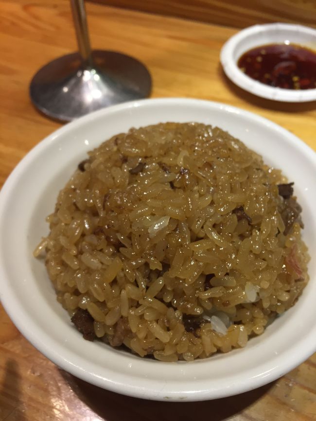 雙月油飯<br />リピート★★★<br />美味しいけど、すぐいっぱいになり、お腹にスペースをあいておき、べつのメニューためしてみたい