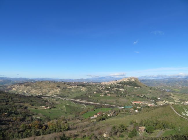 イタリア　シチリア2本 天空の街 カラシベッタ 2018年12月イタリア シチリア島10泊12日
