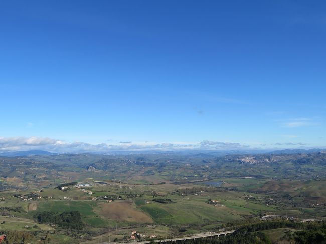 天空の街 カラシベッタ 2018年12月イタリア シチリア島10泊12日
