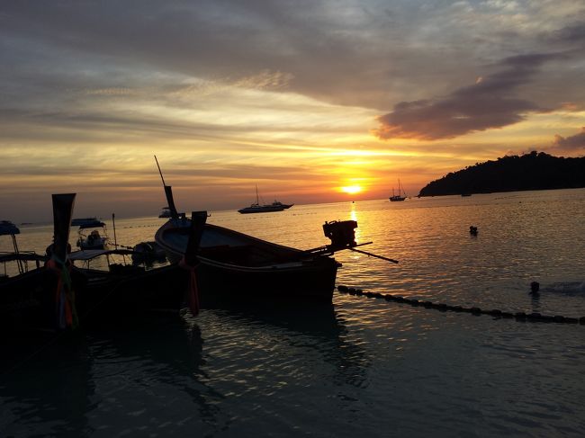 パタヤビーチまでサンセットを見に