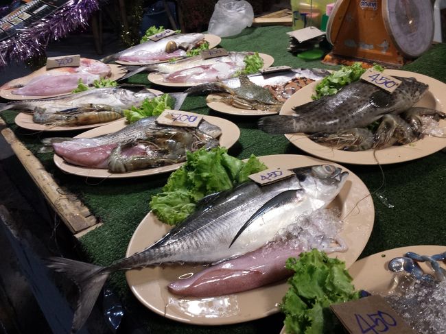 本日は海鮮ディナーにしてみました。