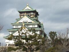 大阪城天守閣です。