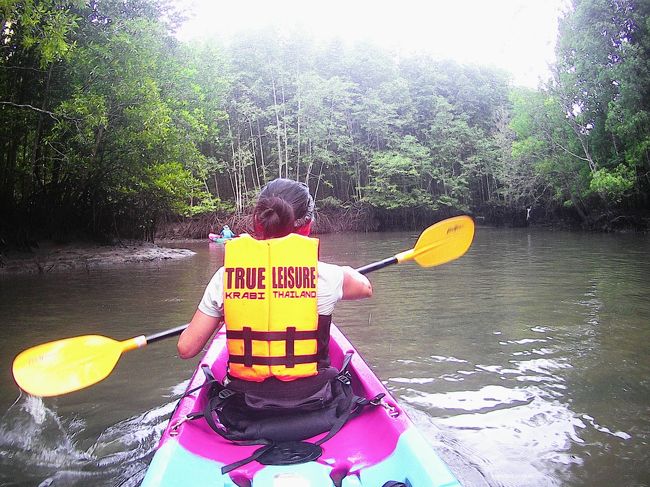 カヤック大好きなんですー。この自然との調和が最高！！